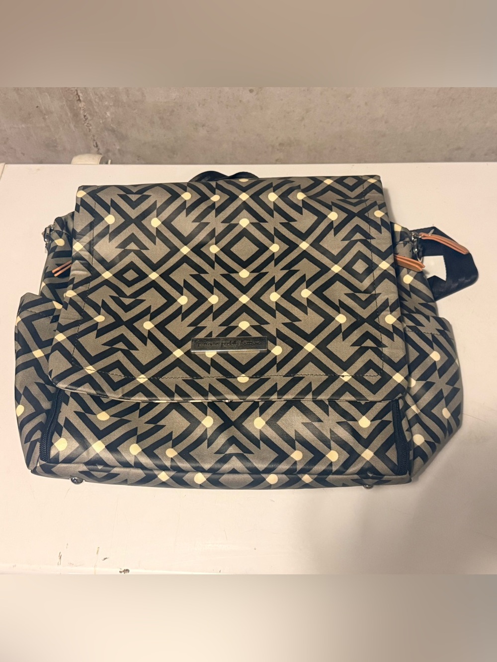 Petunia Pickle Bottom Geometric Print Diaper Bag